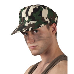 Maskáčová kšiltovka vojenská